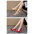 Elegant Plus Size Stiletto Pumps for Women - Pointed Toe Party Shoes